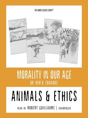 cover image of Animals & Ethics